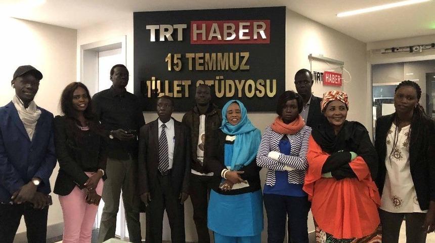 G&uuml;ney Sudanlı Medya Personeline Tika Ve Trt İşbirliğinde Eğitim