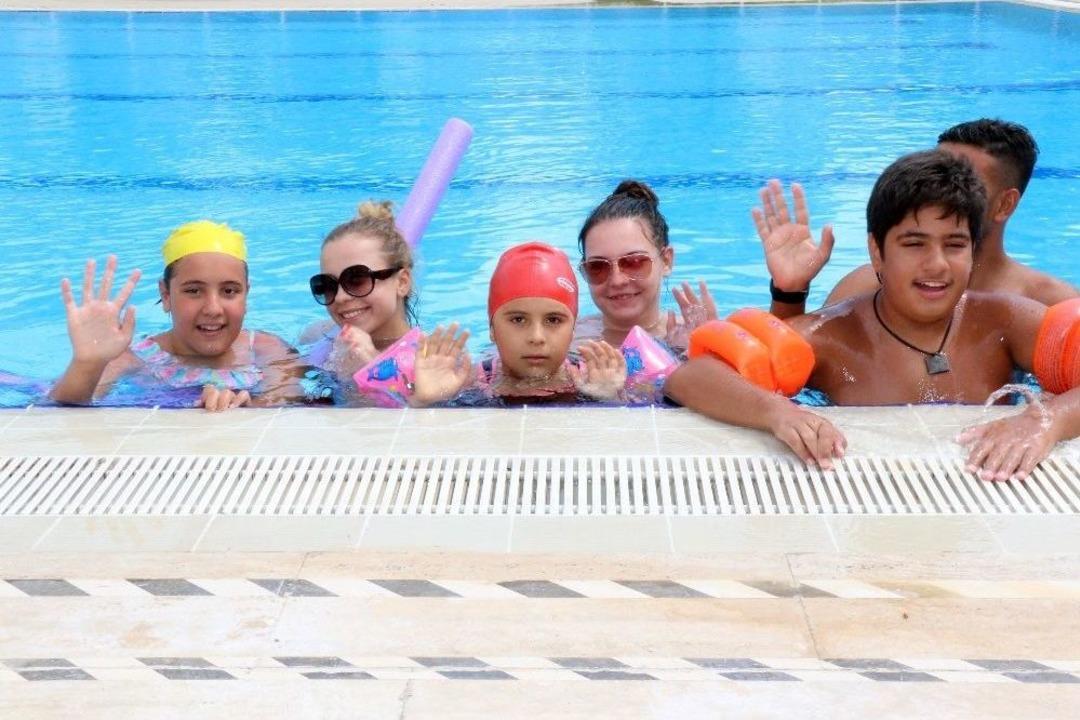 Engelli &Ccedil;ocuklar Yaz Spor Okulu&rsquo;nda Yeteneklerini Geliştiriyor