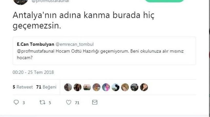 Odtü’lü Öğrencinin İsteğine Rektörden İlginç Cevap
