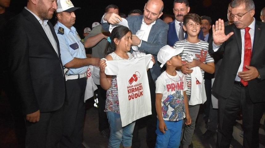 İçişleri Bakanı Soylu: “kırmızı Düdük Kampanyasında, Çocuklarımıza Sorumluluk Yükledik”
