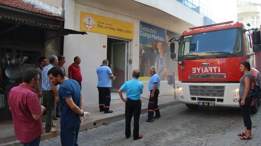 Beyaz Eşya Deposunda Korkutan Yangın