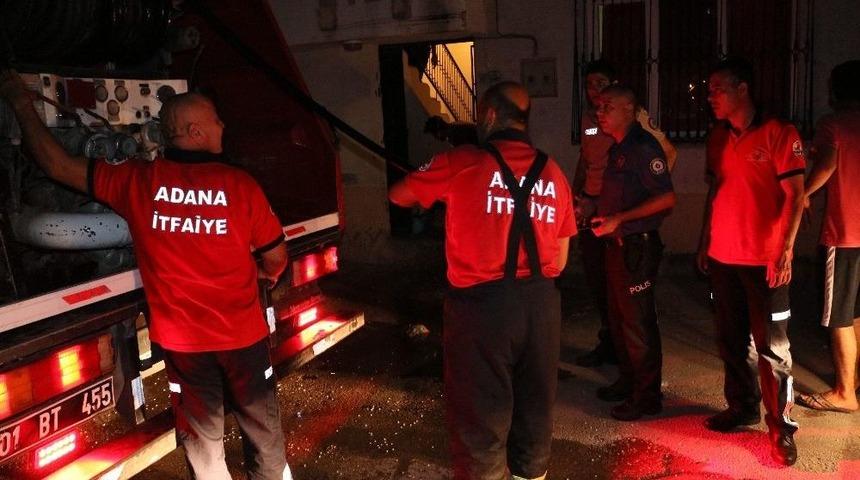 Alkoll&uuml; Şahıs Kendi Evini Yaktı