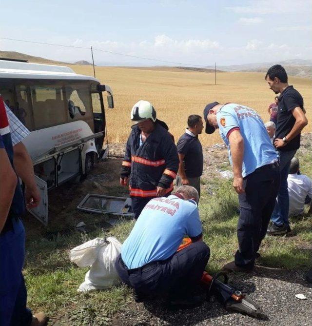 Ankara’da Otobüs Kazası: 1 Ölü, 16 Yaralı