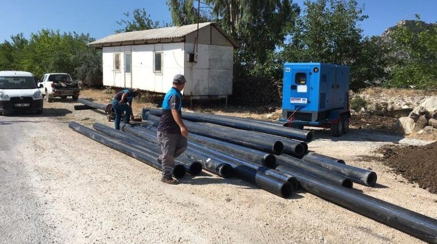 Demre&rsquo;de Altyapı &Ccedil;alışmaları