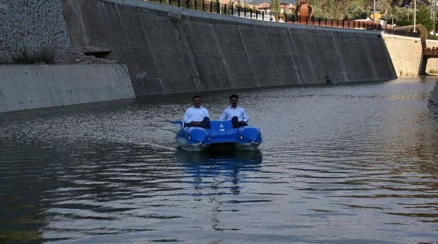 Denizi Olmayan Şehre Deniz Bisikleti Geldi