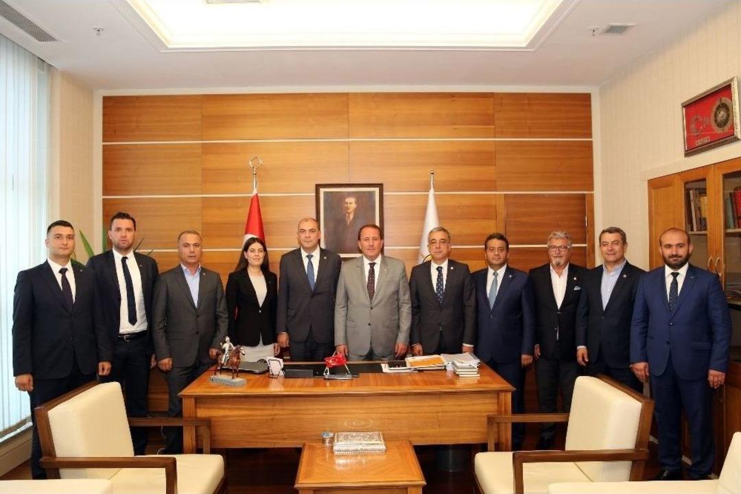 Eso Y&ouml;neticileri Eskişehir Milletvekilleri İle G&ouml;r&uuml;şt&uuml;