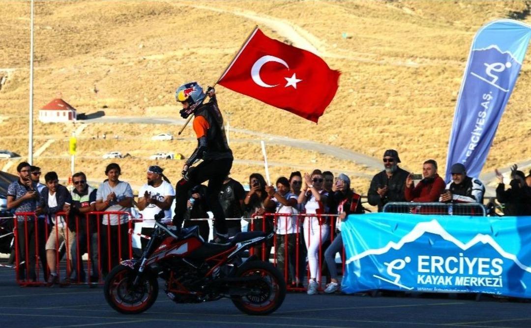 Motosiklet Severler Erciyes Moto Fest&rsquo;te Buluştu