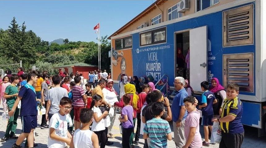 Dağ K&ouml;yleri Ve Yaylalarda Mobil Kuaf&ouml;r Kuyruğu