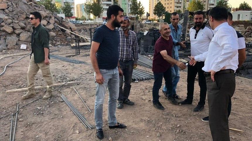 Kayapınar&rsquo;da K&uuml;t&uuml;phane &Ccedil;alışmaları S&uuml;r&uuml;yor