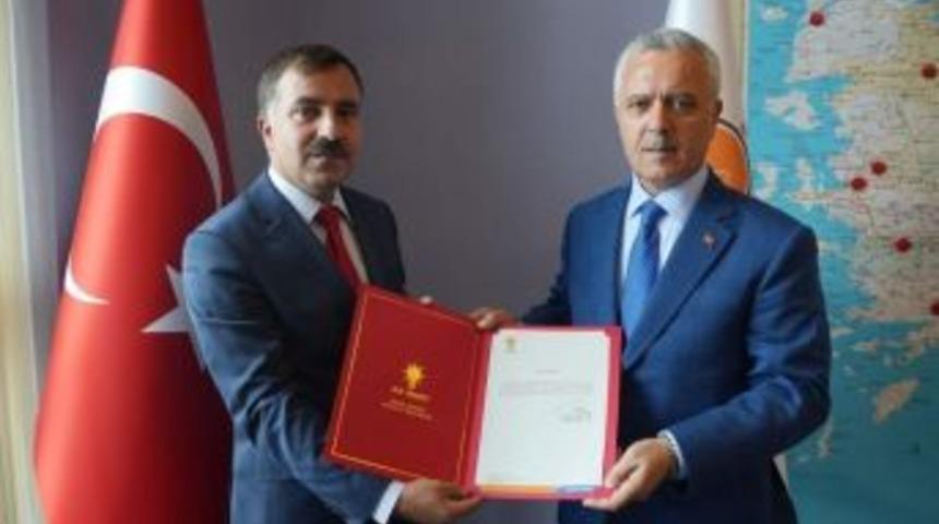 Ak Parti Ağrı İl Başkanlığına Aydın Atandı