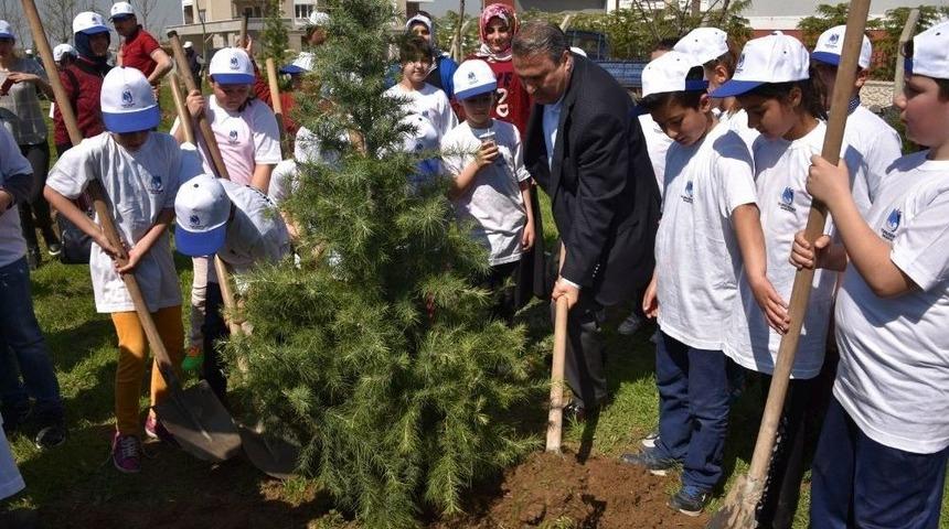 Yunusemre&rsquo;de Binlerce Fidan Toprakla Buluşuyor
