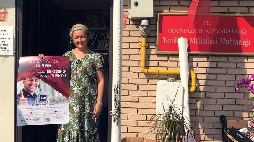 Eso Muhtarla İşbirliği Yapıp İş Bulacak