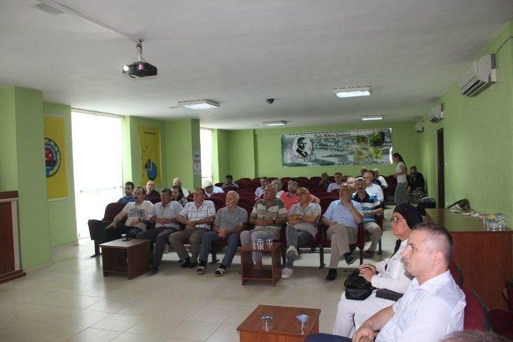 Hasat Öncesi Fındık Üreticilerine Eğitim Verildi G3