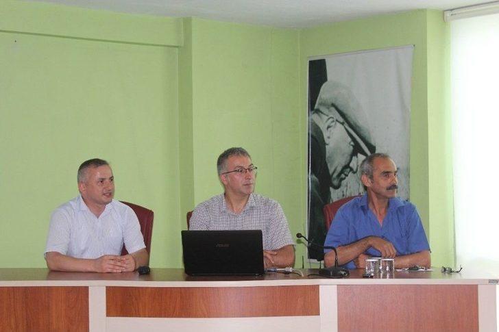 Hasat Öncesi Fındık Üreticilerine Eğitim Verildi G4