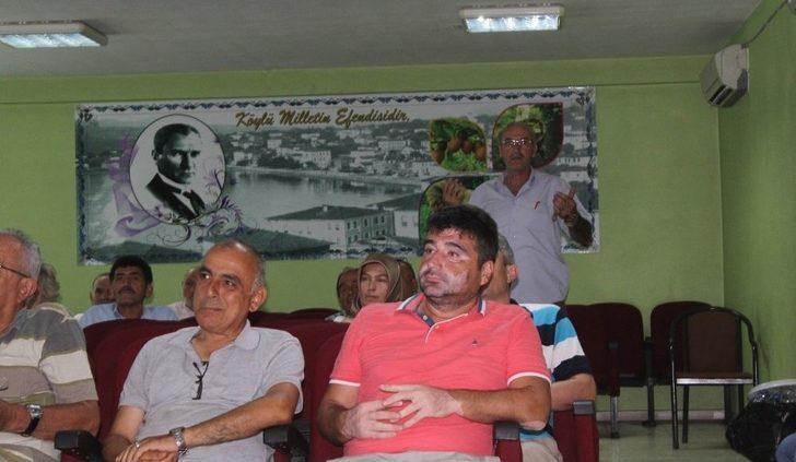 Hasat Öncesi Fındık Üreticilerine Eğitim Verildi G5