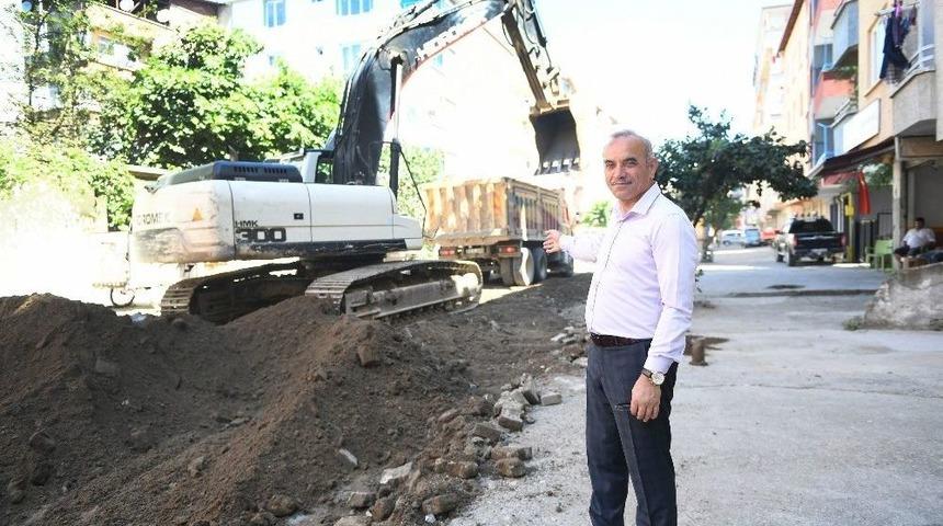 Başkan Tekintaş: “yeni Mahallenin Çehresi Değişiyor”