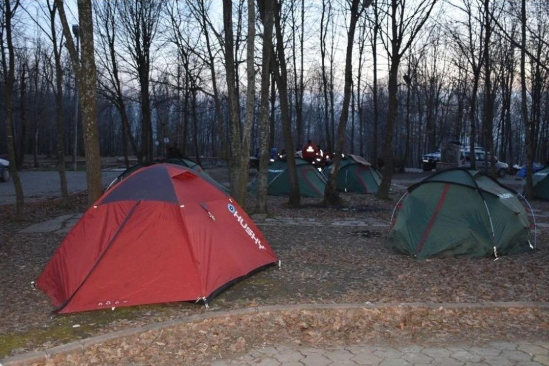 (&ouml;zel) - Sakarya Umke Ve Arama Kurtarma Dernekleri Zorlu Şartlarda Kamp Yapıyor