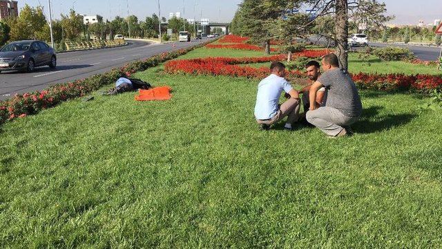 Refüjdeki Çiçekleri Sulamak İsterken Otomobilin Çarpması Sonucu Öldü