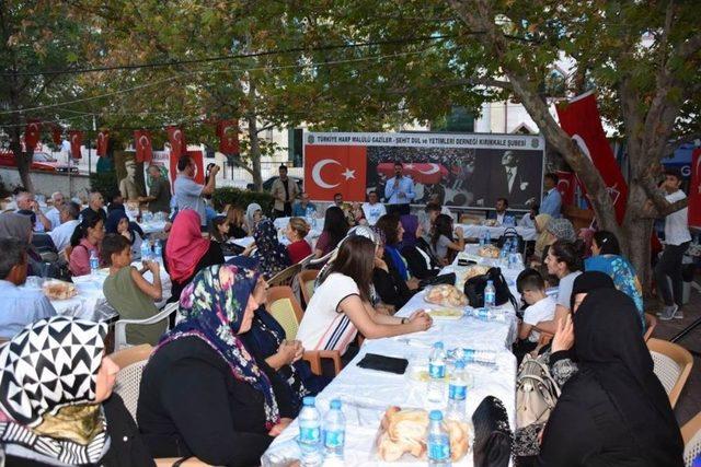 Şehit Polis Memuru Yılmaz Dikmen’i Anma Yemeği