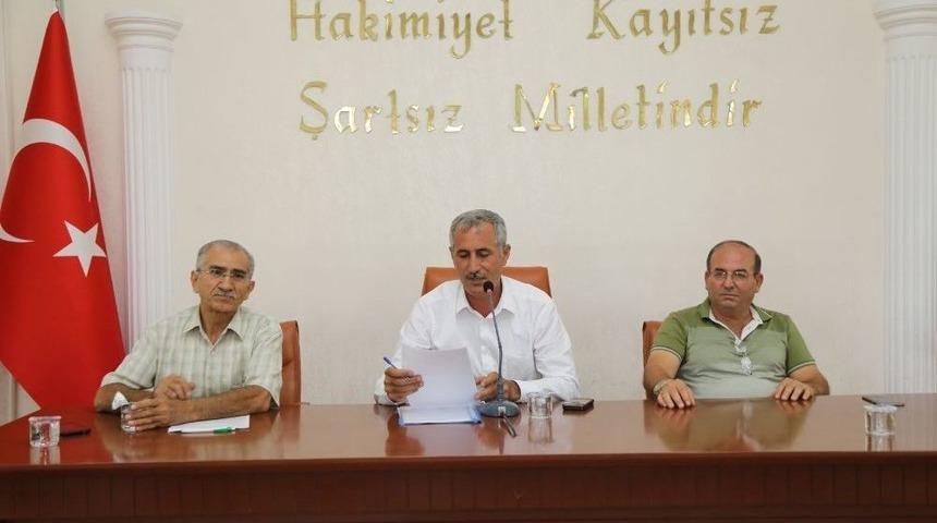Kilis’te Belediye Meclisi Toplandı