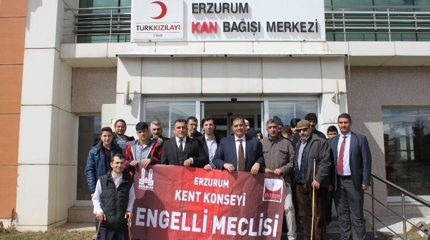 Kent Konseyi &ldquo;can&rsquo;a Kan Oluyoruz&rdquo; Sloganıyla Kan Bağışında Bulundu