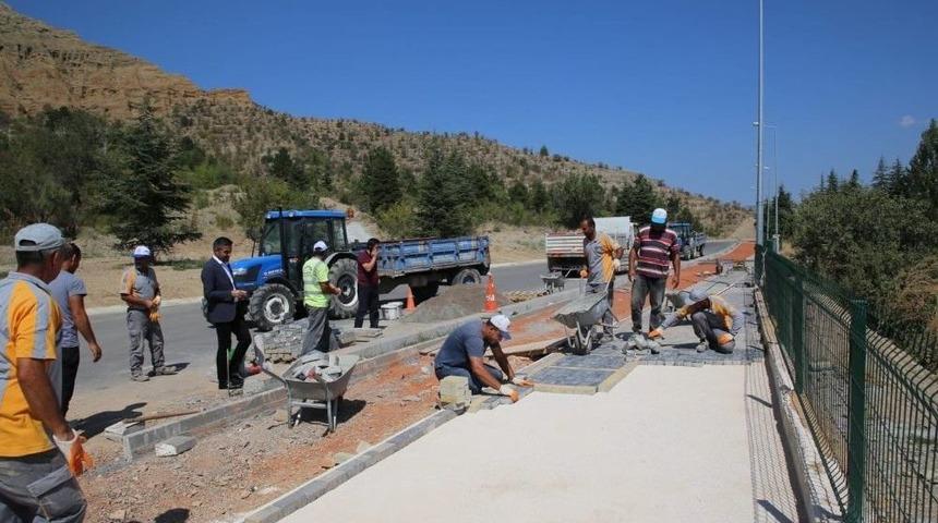 Bisiklet, Yürüyüş Ve Araç Yolu Projesinde Sona Yaklaşıldı