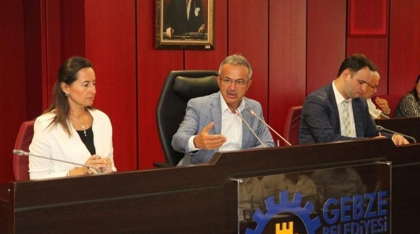 Gebze’de Eylül Ayı Meclis Toplantısında 12 Gündem Maddesi Görüşüldü