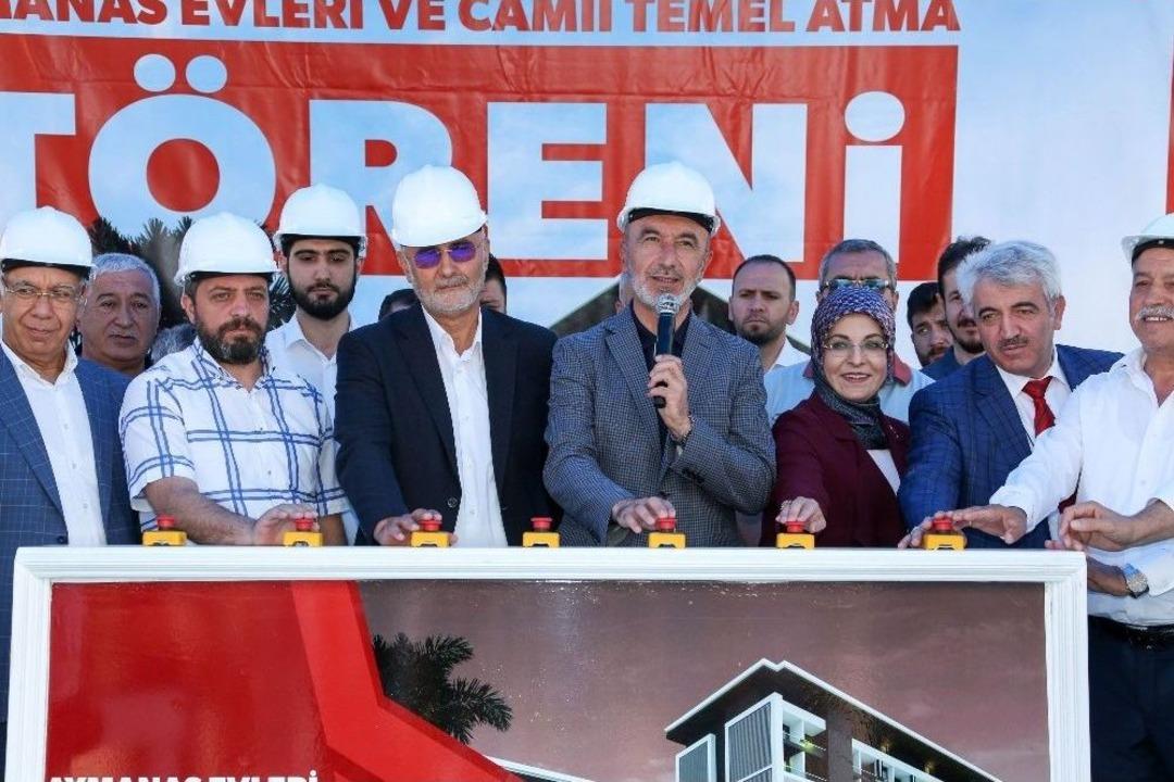 Aymanas Evleri&rsquo;nin Temeli T&ouml;renle Atıldı