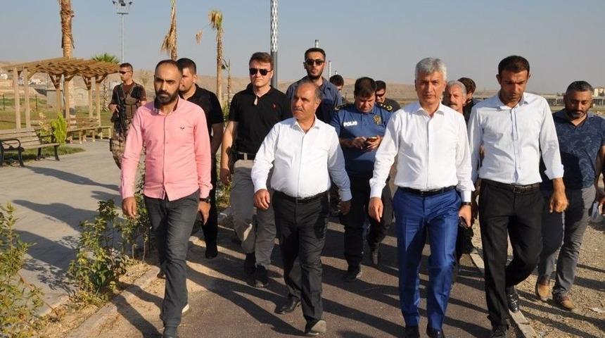 Şırnak Valisi Aktaş, Cizre İl&ccedil;esinde İncelemelerde Bulundu