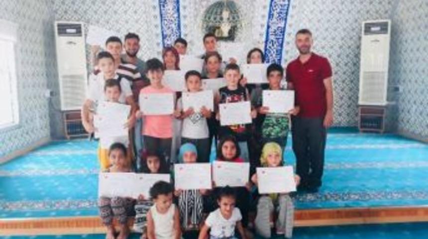 Şarköy’de Yaz Kur’an Kursları Sona Erdi