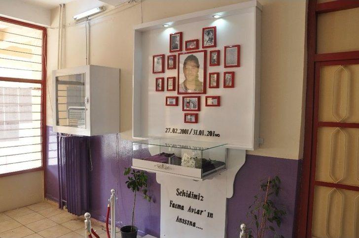Şehit Fatma Avlar Ölümünün Kırkıncı Gününde Okulunda Anıldı G3