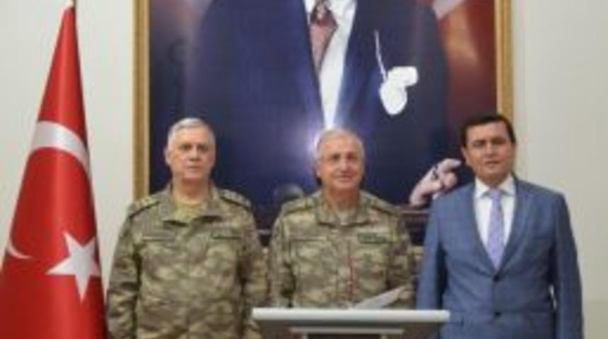 Genelkurmay Başkanı Ve Kara Kuvvetleri Komutanı&rsquo;ndan Erzincan Valiliğine Ziyaret