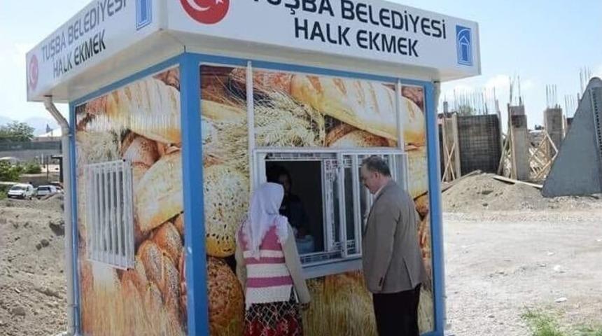 Tuşba Belediyesi&rsquo;nden &lsquo;dolara İnat Halka Ucuz Ekmek&rsquo;