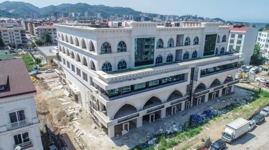 Fatsa Yeni Belediye Binası İnşaatının Y&uuml;zde 85&rsquo;i Tamamlandı