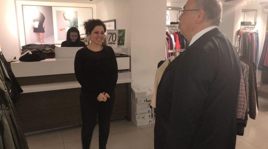 Kutlu G&ouml;lbaşı Caddesi Esnafıyla Bir Araya Geldi