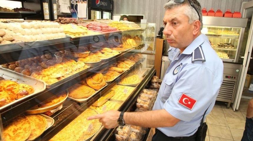 Odunpazarı Zabıtasından Bayram &Ouml;ncesi Tatlı Denetim