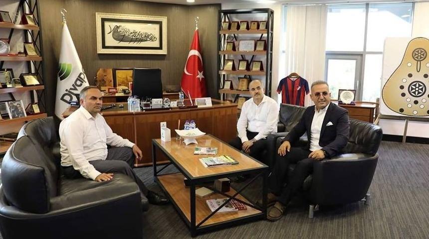 Vali Ve Başkandan Divapan’a Ziyaret