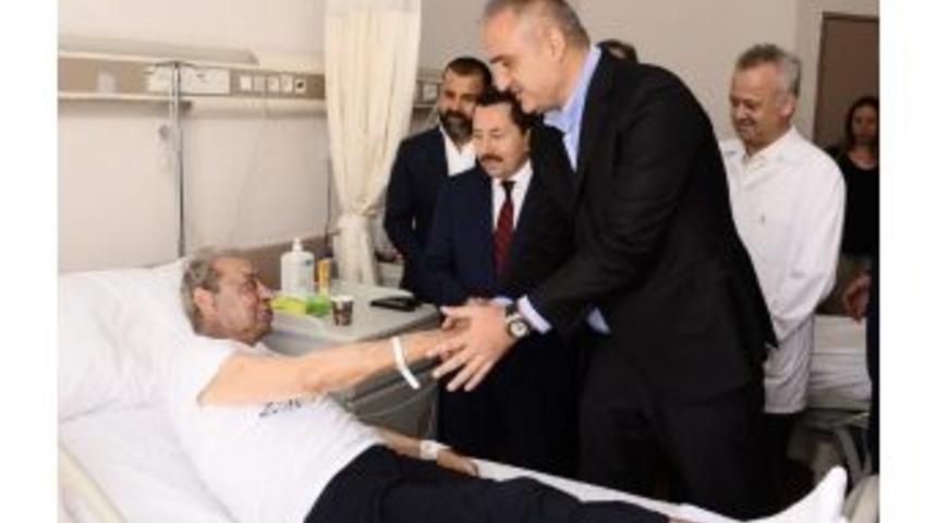 Bakan Ersoy&rsquo;dan Can G&uuml;rzap&rsquo;a Ge&ccedil;miş Olsun Ziyareti