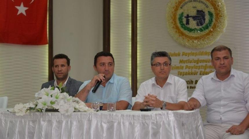 Başkan Fatih Bakıcı Belediye Personeliyle Bayramlaştı