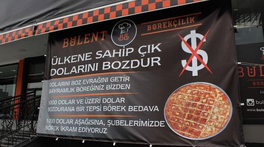Dolar Bozdurana Bayram İ&ccedil;in Tepsi Tepsi B&ouml;rek