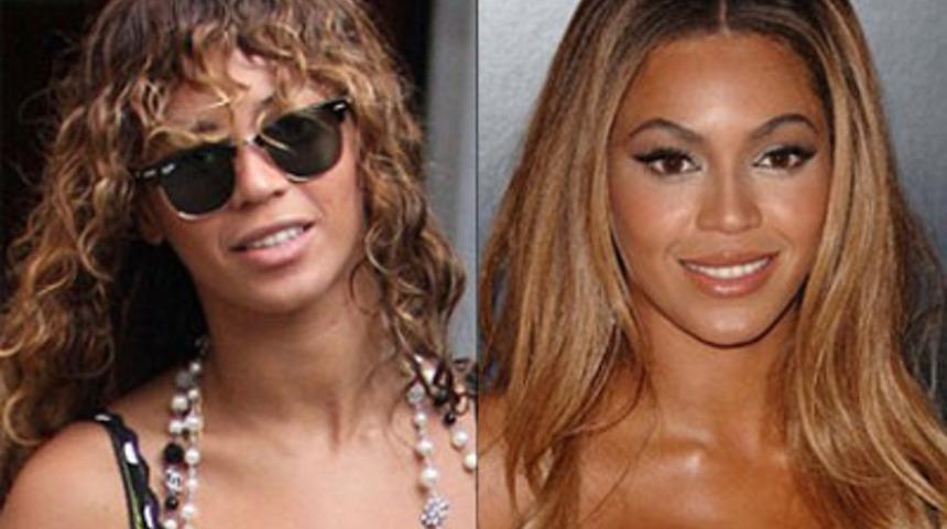 Beyonce Knowles'ın Korkun&ccedil; Sa&ccedil;ları!