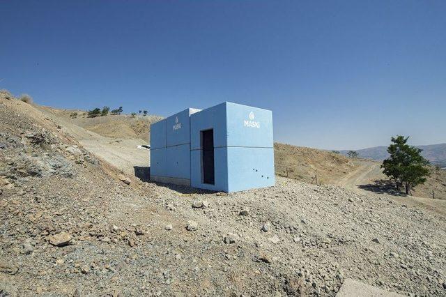 Hacıyusuflar&rsquo;a 30 Tonluk Prefabrik Su Deposu 1