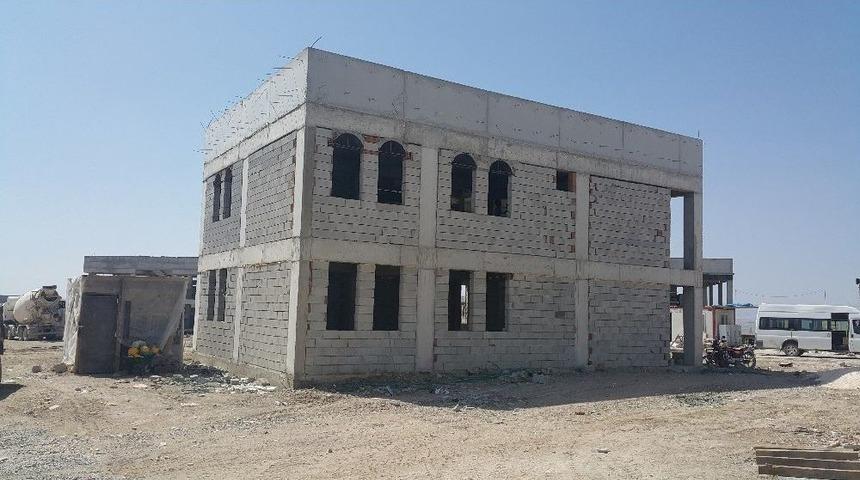 Samsat&rsquo;ta Konut İnşaatları Hızla Devam Ediyor