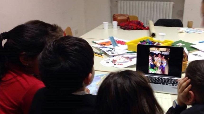 Diyarbakırlı &Ccedil;ocuklar İtalya&rsquo;daki &Ccedil;ocuklarla Mektup Arkadaşı Oldu