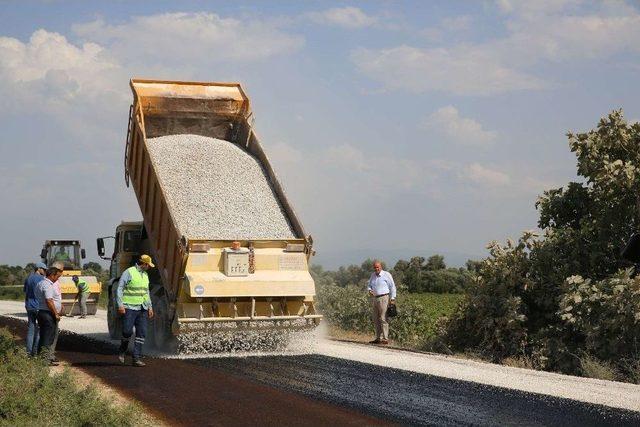 Yeşilköy-çavuşoğlu Yoluna 17 Kilometrelik Asfalt