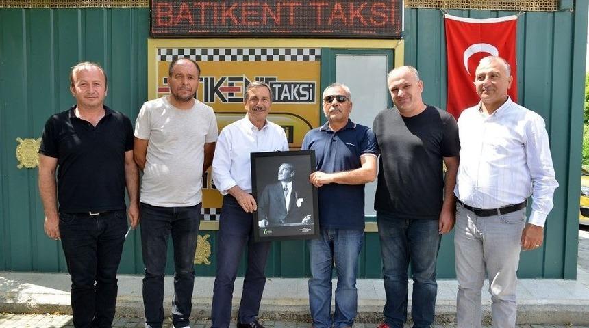 Başkan Ahmet Ataç’tan Taksicilere Ziyaret