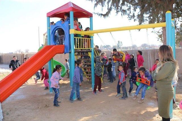 Harran’da Öğrenciler İçin Oyun Parkı Yapıldı