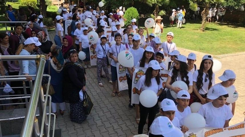 &Ouml;ğrenciler G&ouml;lbaşı İl&ccedil;esinde Yaz Kampında