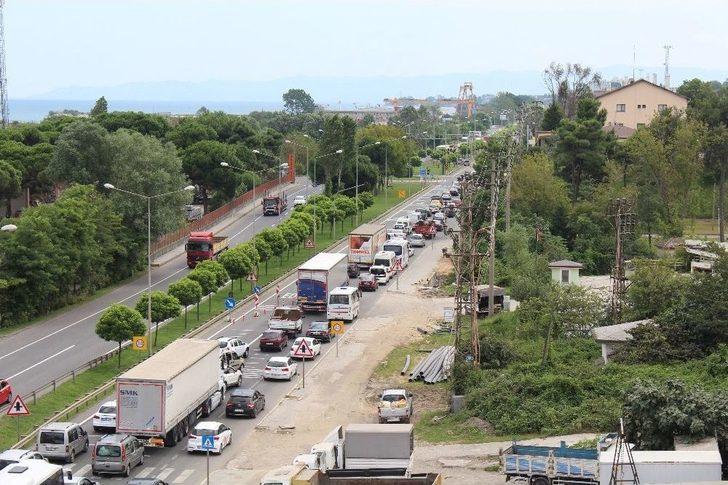 Karadeniz’de İstanbul’u Aratmayan Trafik G2