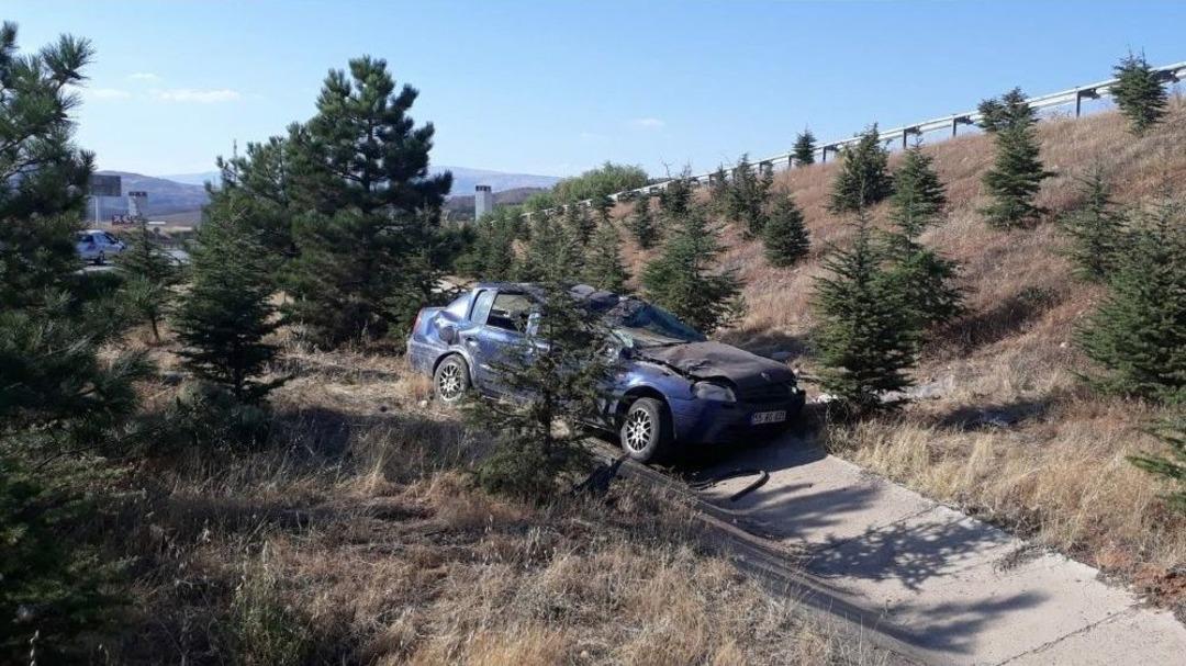 Kırıkkale&rsquo;de Trafik Kazaları: 8 Yaralı